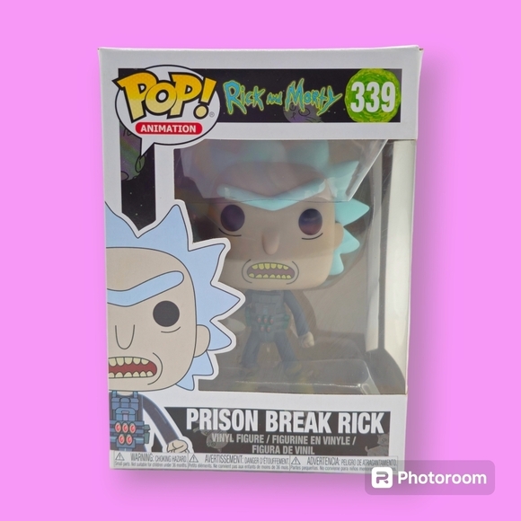 Funko POP! Rick and Morty Prison Break Rick #339 Vinyl Figure - Picture 1 of 6
